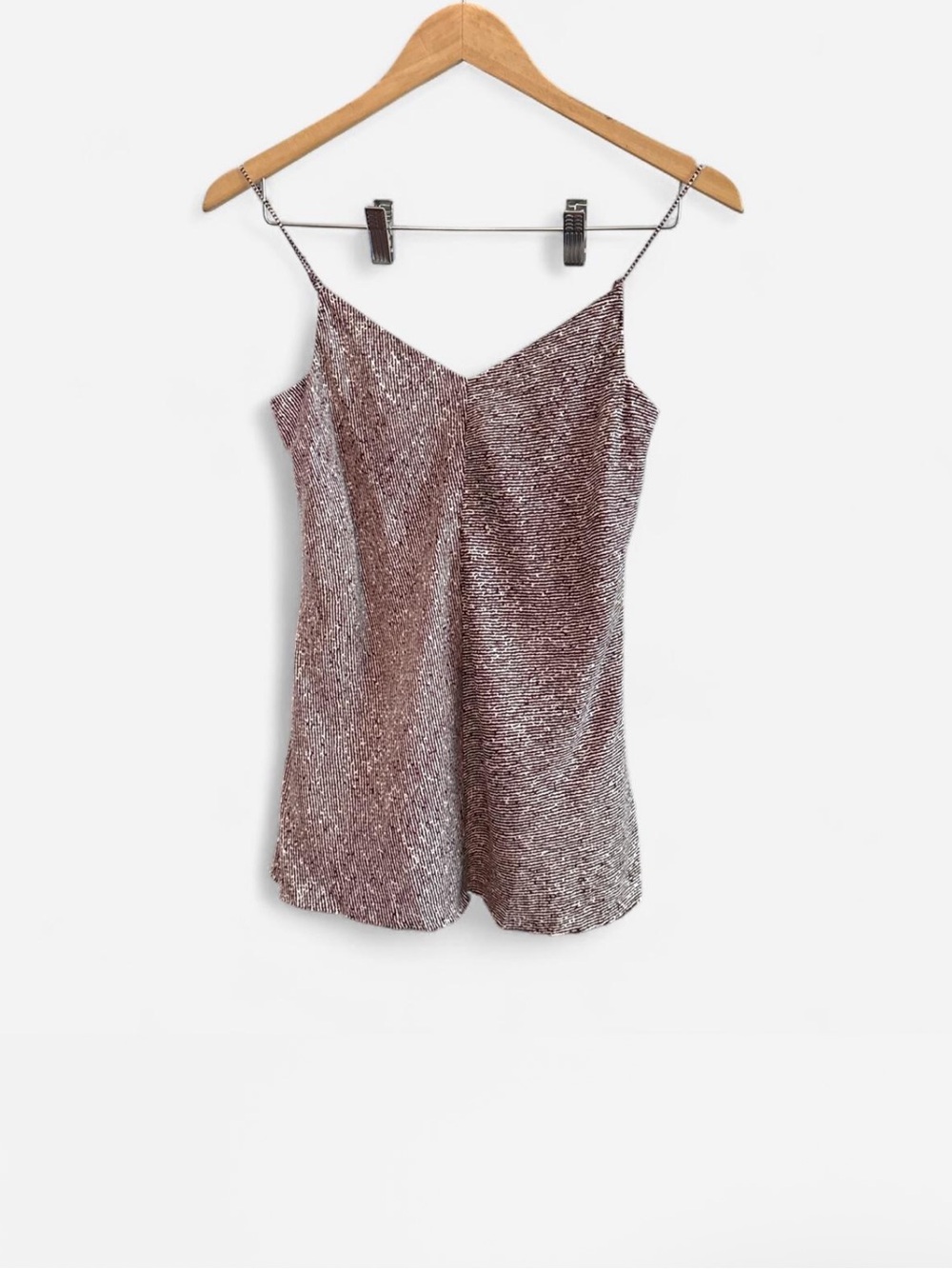 T by Alexander Wang Tank Top silk preppy quiet luxury old money minimalist sz 0